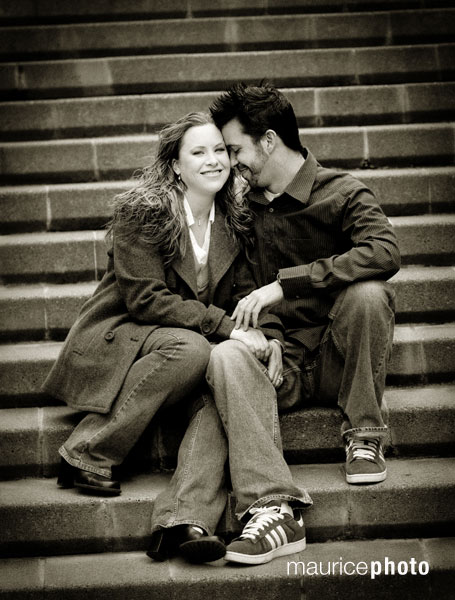 Engagement Pictures in Downtown Seattle