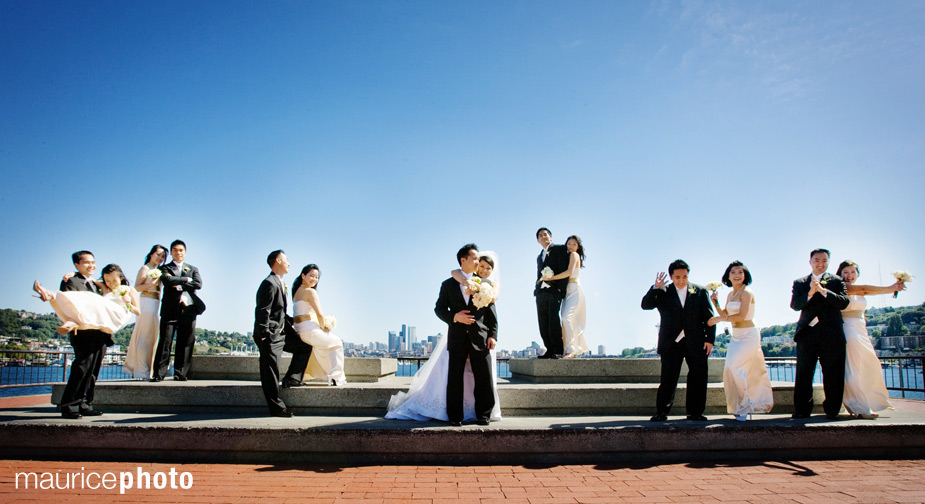 Wedding Pictures at Gasworks Park