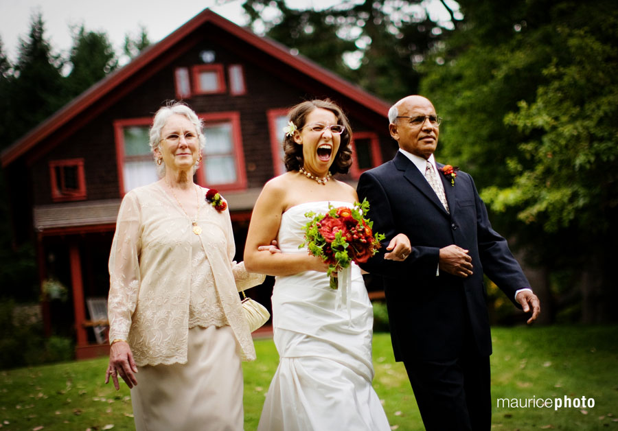 Wedding Pictures at the Whidbey Institute