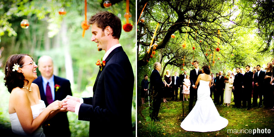 Wedding Pictures at the Whidbey Institute