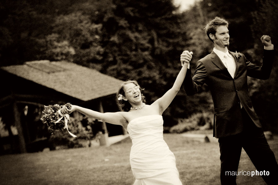 Wedding Pictures at the Whidbey Institute