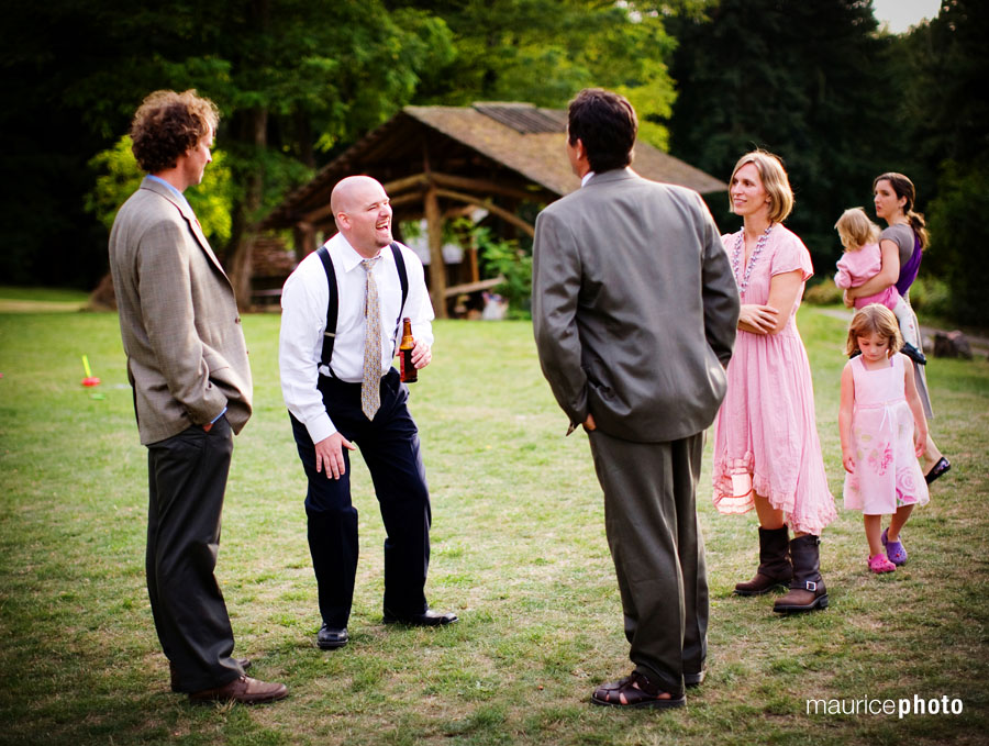 Wedding Pictures at the Whidbey Institute