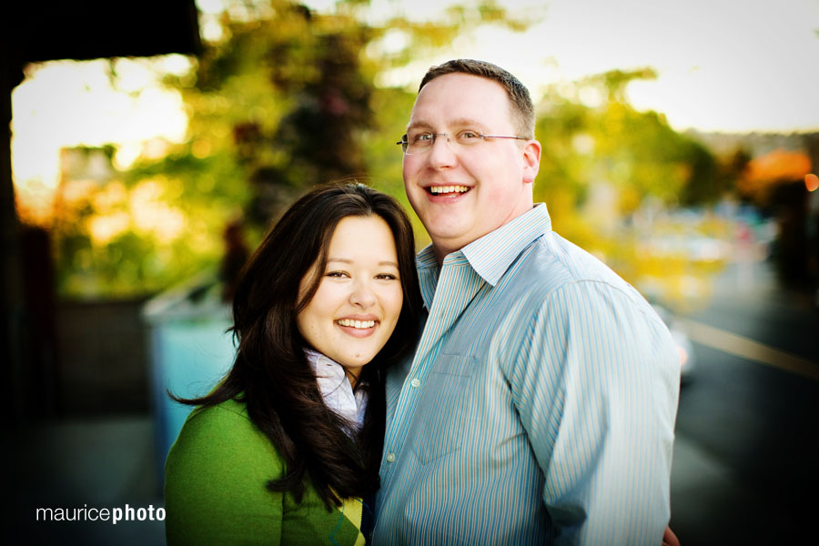 Engagement Pictures in Downtown Seattle