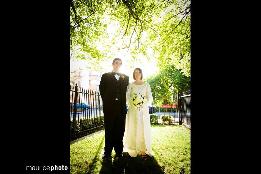 Wedding Pictures at the Rainier Chapter House