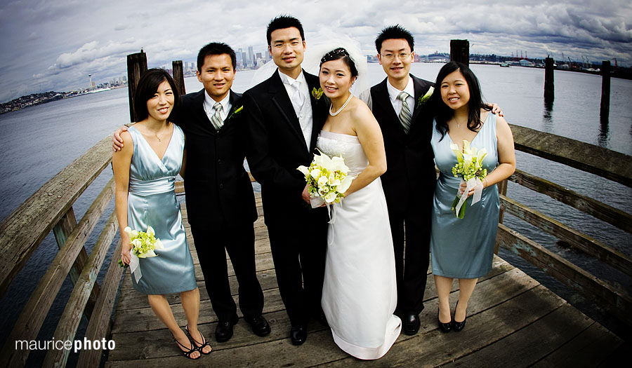 Wedding Pictures at Salties on Alki
