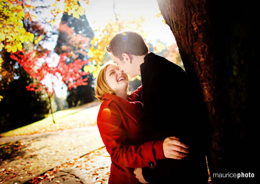 Engagement Portraits at Volunteer Park in Seattle