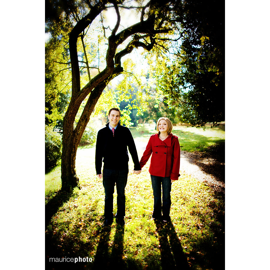 Engagement Portraits at Volunteer Park in Seattle