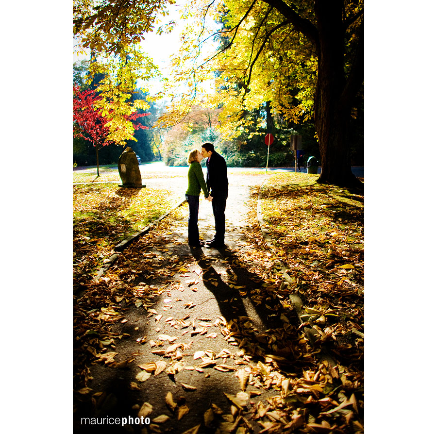 Engagement Portraits at Volunteer Park in Seattle