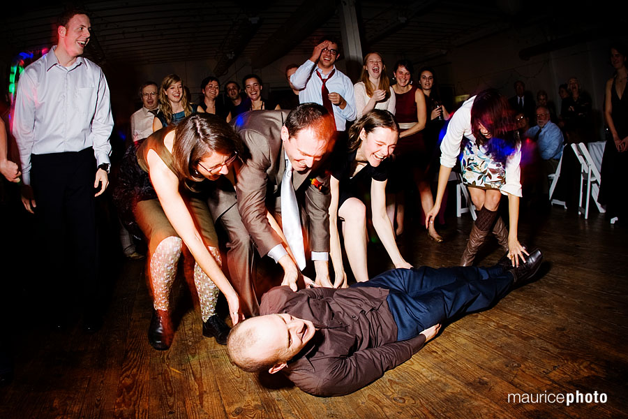 Wedding Reception at Pravda Studios