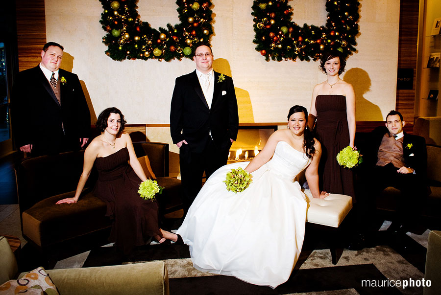 Wedding Pictures at the Pan Pacific Hotel Seattle