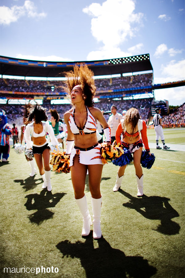 NFL Cheerleader Pictures in the 2008 Pro Bowl