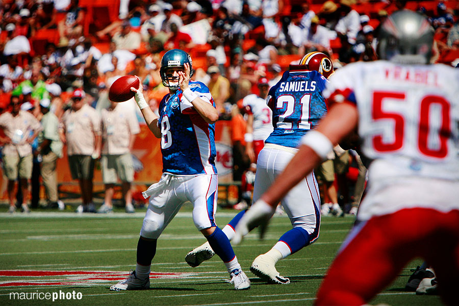 Matt Hasselbeck Pictures in the 2008 Pro Bowl