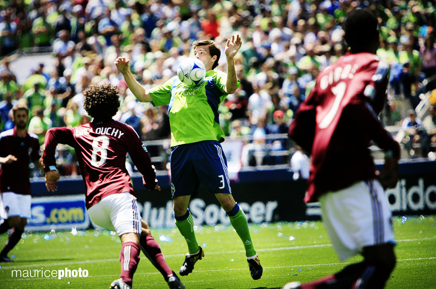 Seattle Sounders FC vs. Colarado Rapids MLS Soccer Pictures