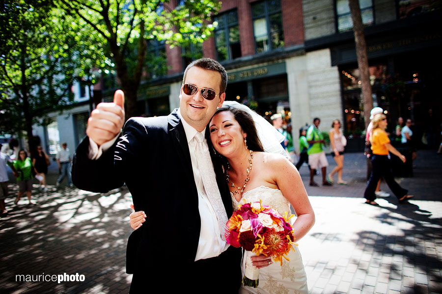 Pioneer Square Wedding Pictures
