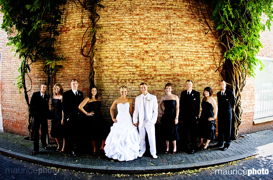 Wedding Pictures taken in downtown Salem