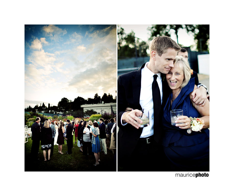 Summer wedding outdoors. 