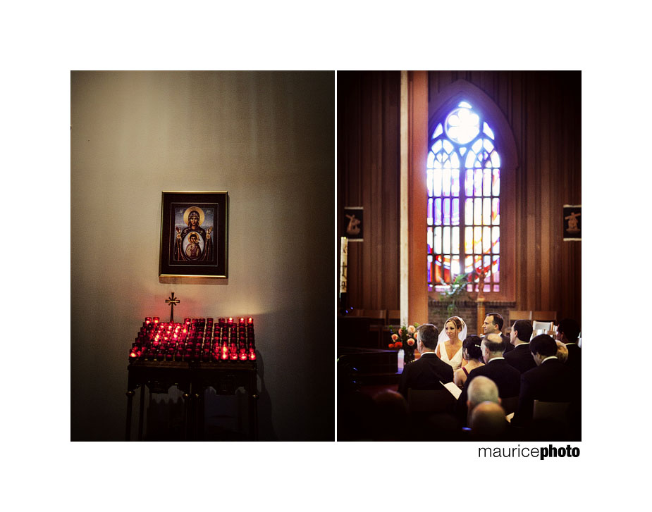 Wedding Ceremony at the Saint Brendan Catholic Church in Bothell