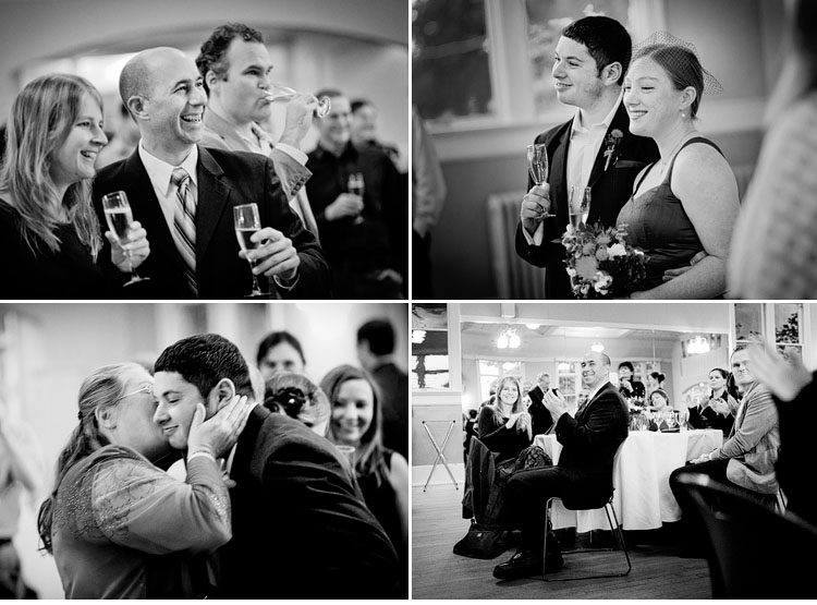 Natural light wedding photos