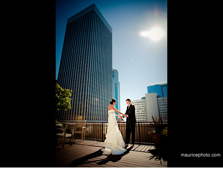 Wedding pictures at the WAC Seattle