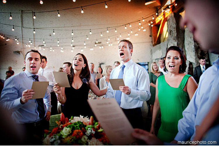 candid photos of wedding guests