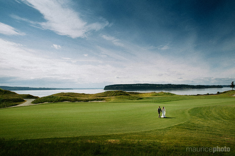Pictures from a wedding at Chambers Bay. 
