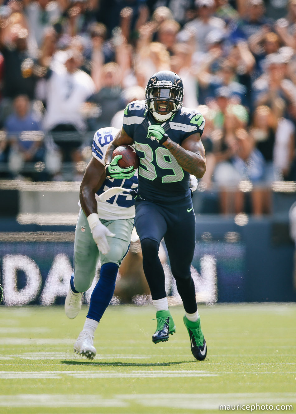 Seattle Seahawks vs the Dallas Cowboys photos