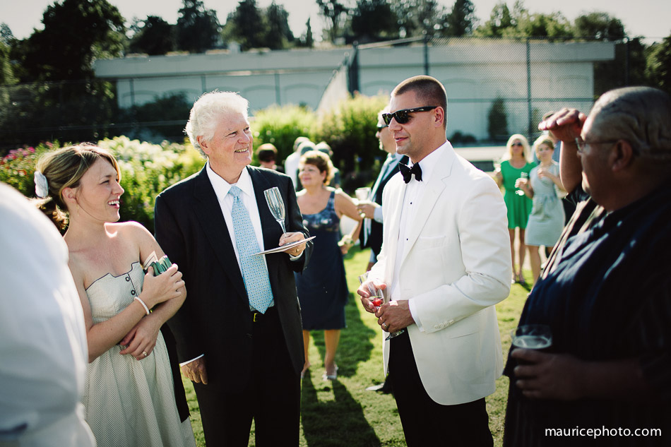 Seattle Tennis Club weddinh photos