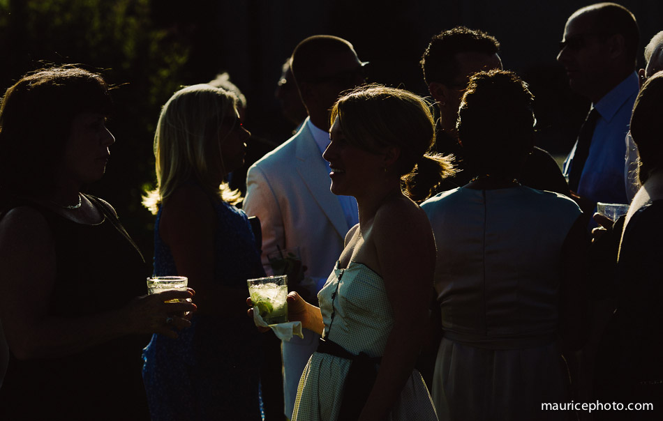 dramatic afternoon light on the Seattle Tennis Club lawn