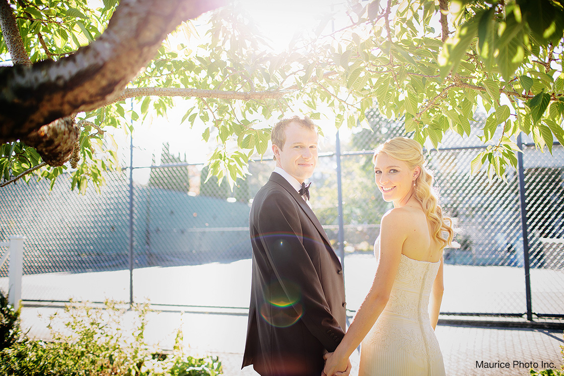 Wedding Photos at the Seattle Tennis Club