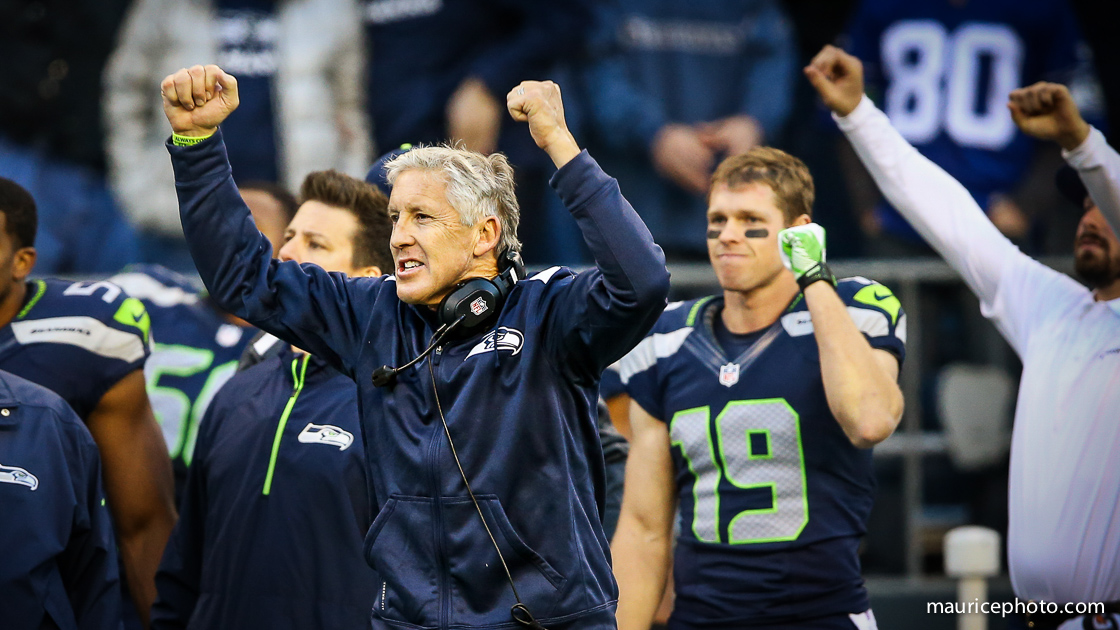 Seattle Seahawks vs Tampa Bay Buccaneers; Pete Carroll