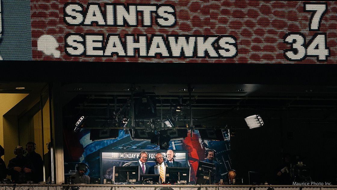 MNF Seahawks Saints
