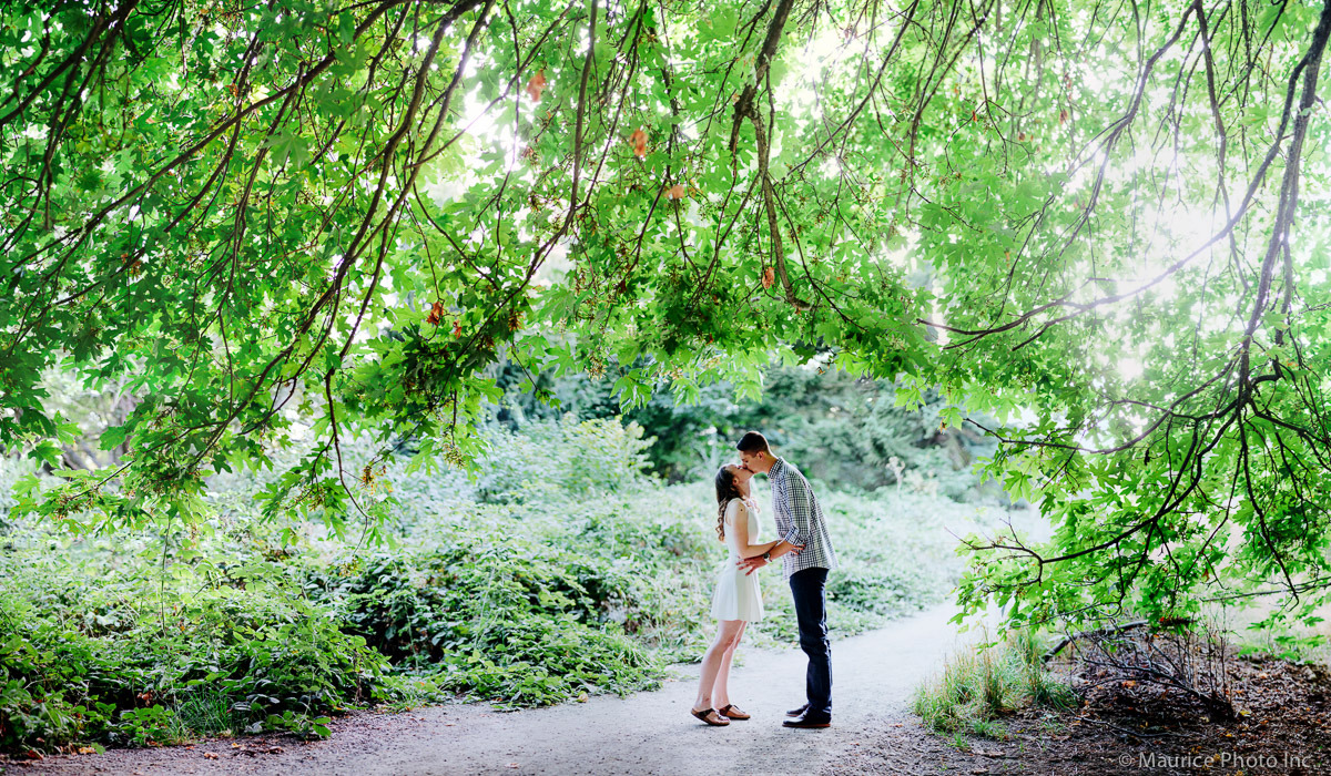 Engagement Photos at Discovery Park in Seattle