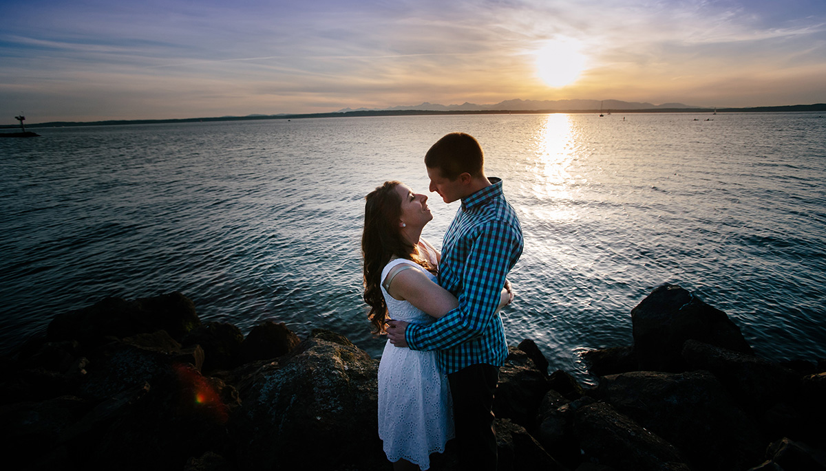 Golden Gardens Engagement