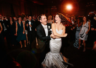 Wedding reception at the Standard Club in Chicago