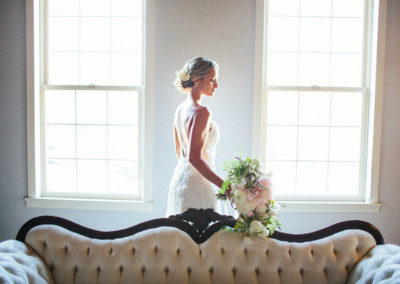 Bridal portrait at Sodo Park