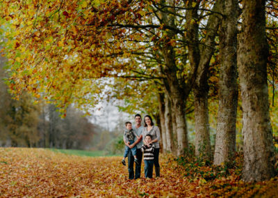 Family Portraits in Fall