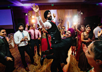 Sikh Wedding Reception at the Hyatt Olive 8 in downtown Seattle.